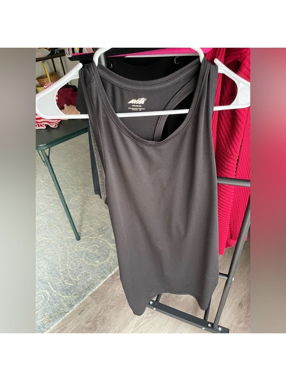 Avia Women's Sleek Black Tank Top
